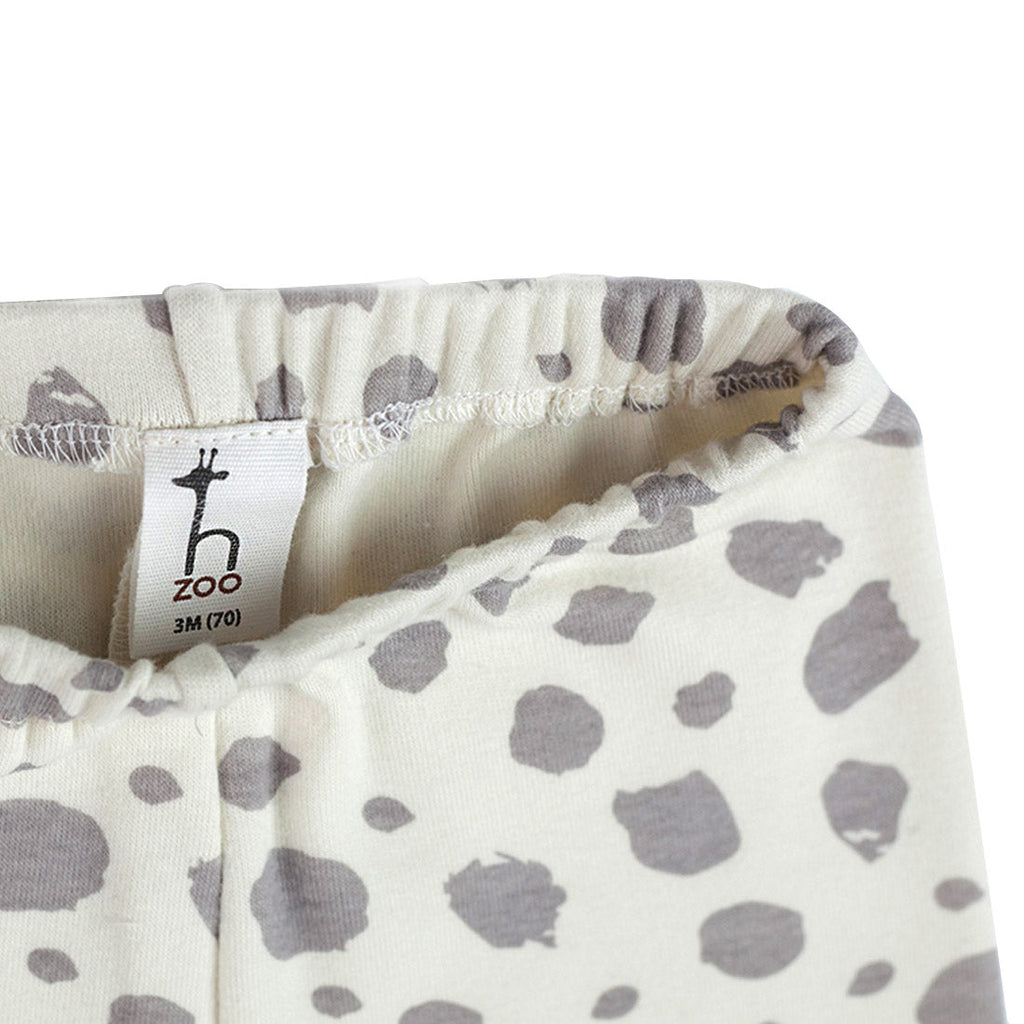 100% Organic Cotton Baby Pajama Set (Leopard Print)