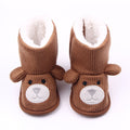 Bear knitting plus baby shoes