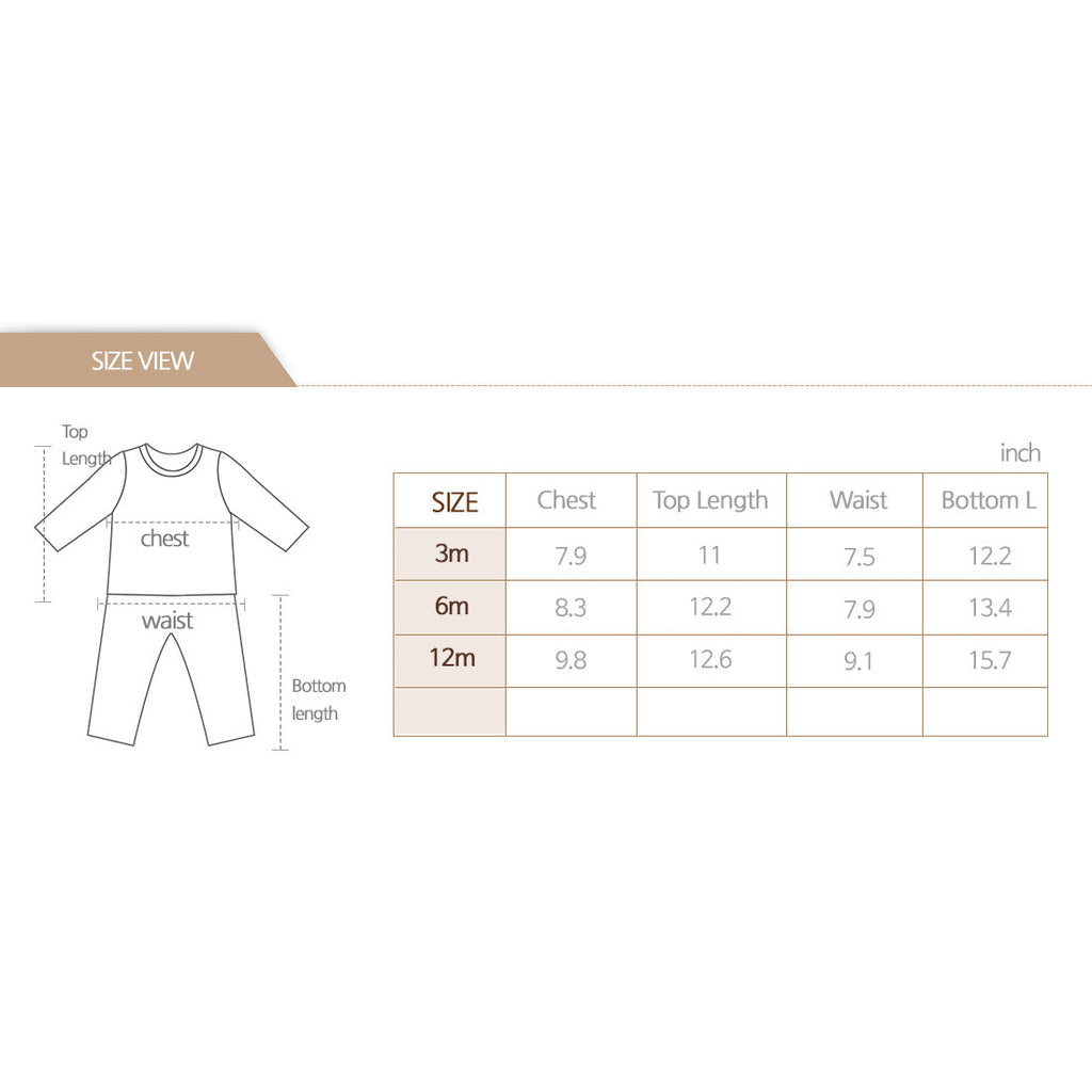 100% Organic Cotton Baby Pajama Set (Leopard Print)