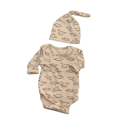 Clothes Set Cartoon Dinosaur Long Sleeve