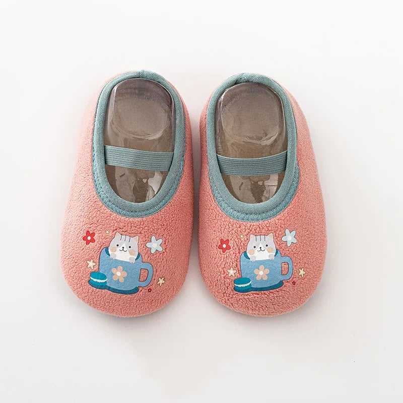 Anti Slip Cartoon Shoes Winter Indoor Outdoor
