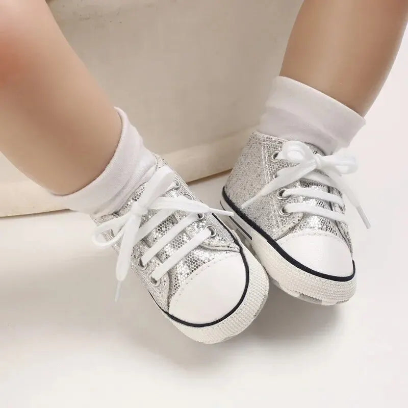 Baby Flash Canvas Sneakers Baby Sports Shoes