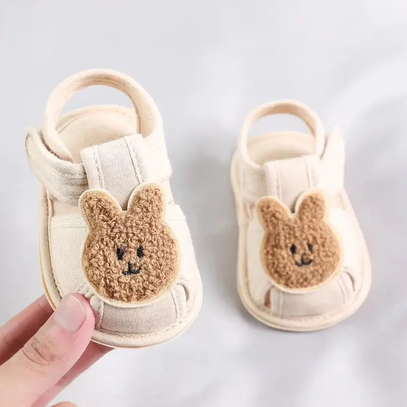 Cute Bear Soft Sole Comfortable Sandals for Infants and Toddlers