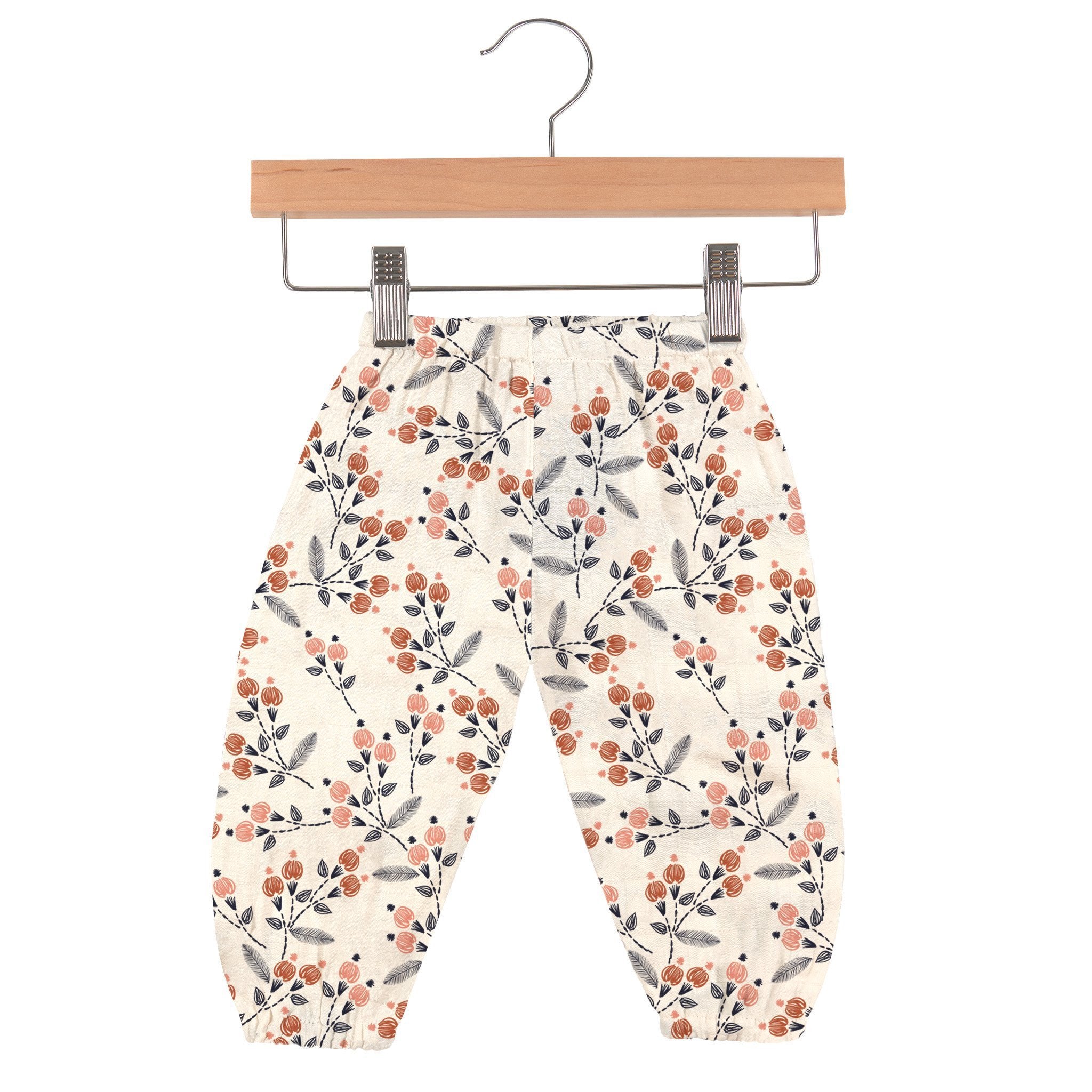 Dahlia Floral  100%Bamboo Newcastle Mini Pants