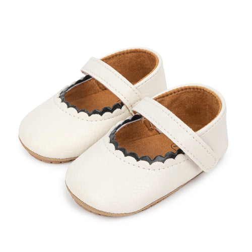 Baby Shoes Infant Leather Rubber Sole Anti-slip