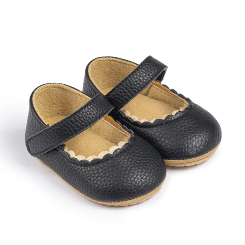 Baby Shoes Infant Leather Rubber Sole Anti-slip