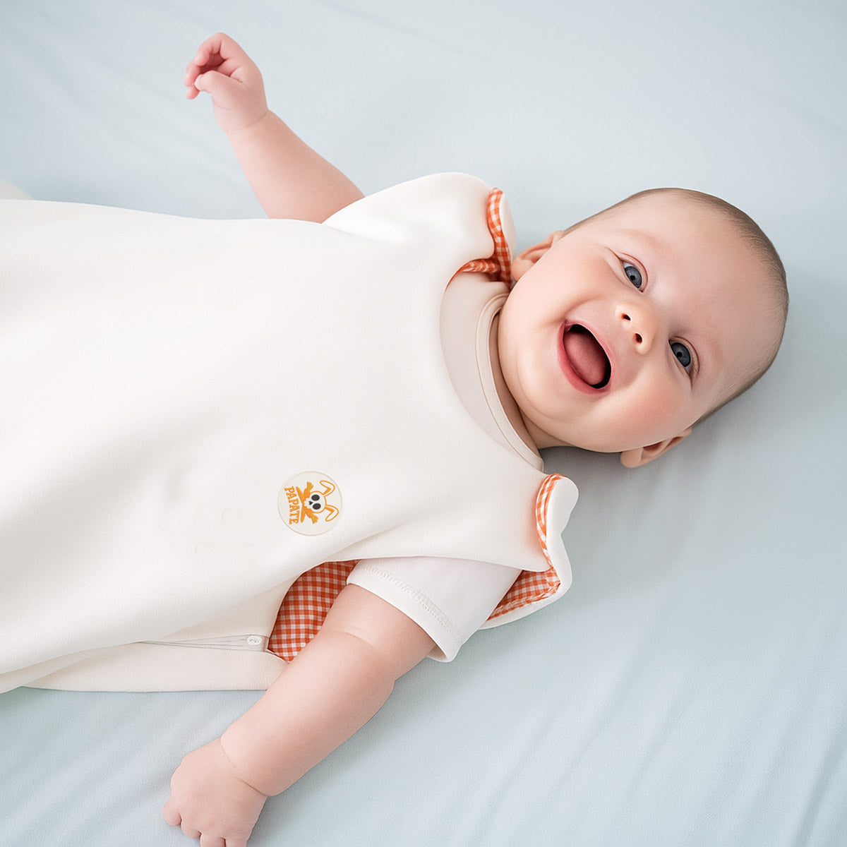 100% Organic Cotton Sleeping Bag - Saxe