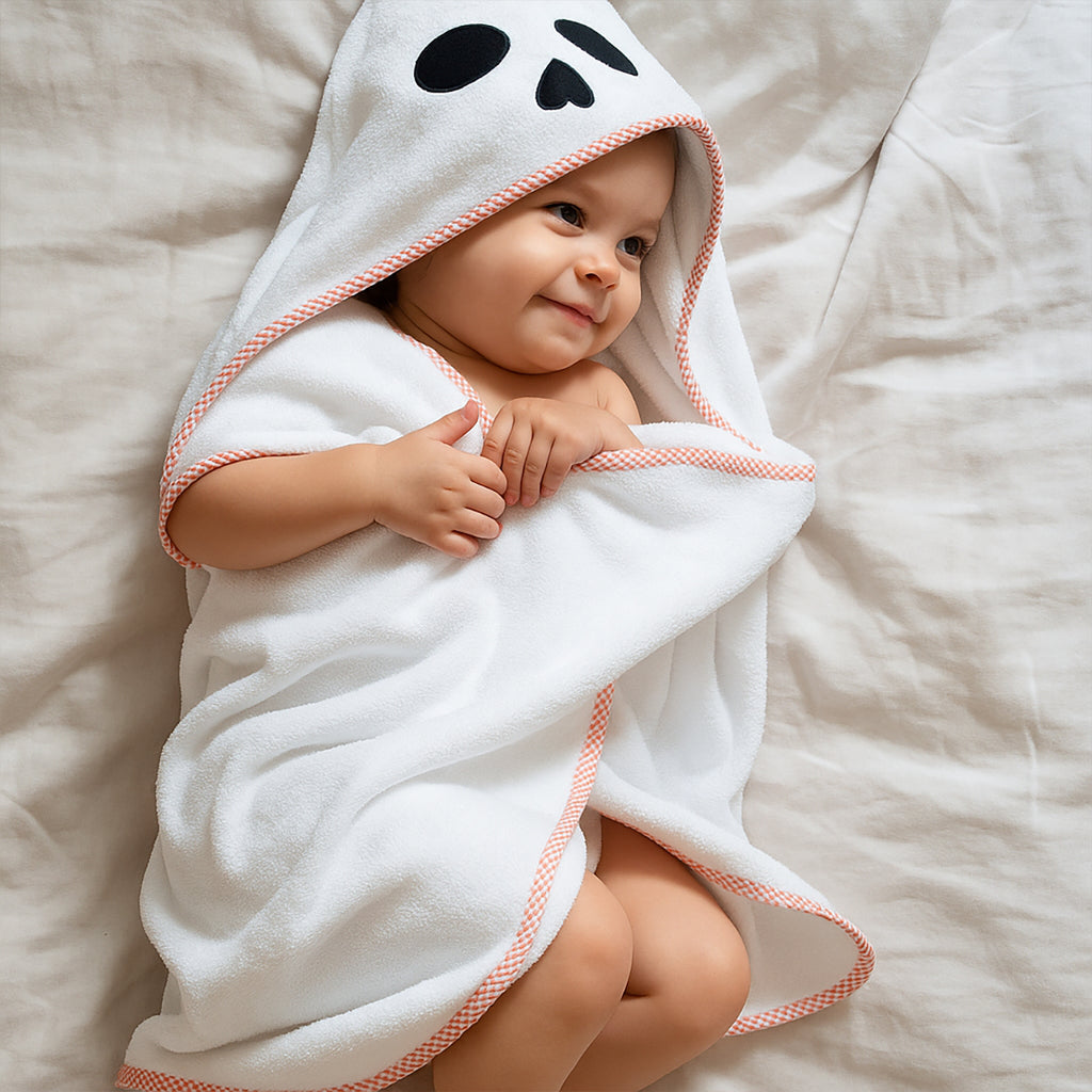 Organic Cotton Cute Bunny Bath Cape